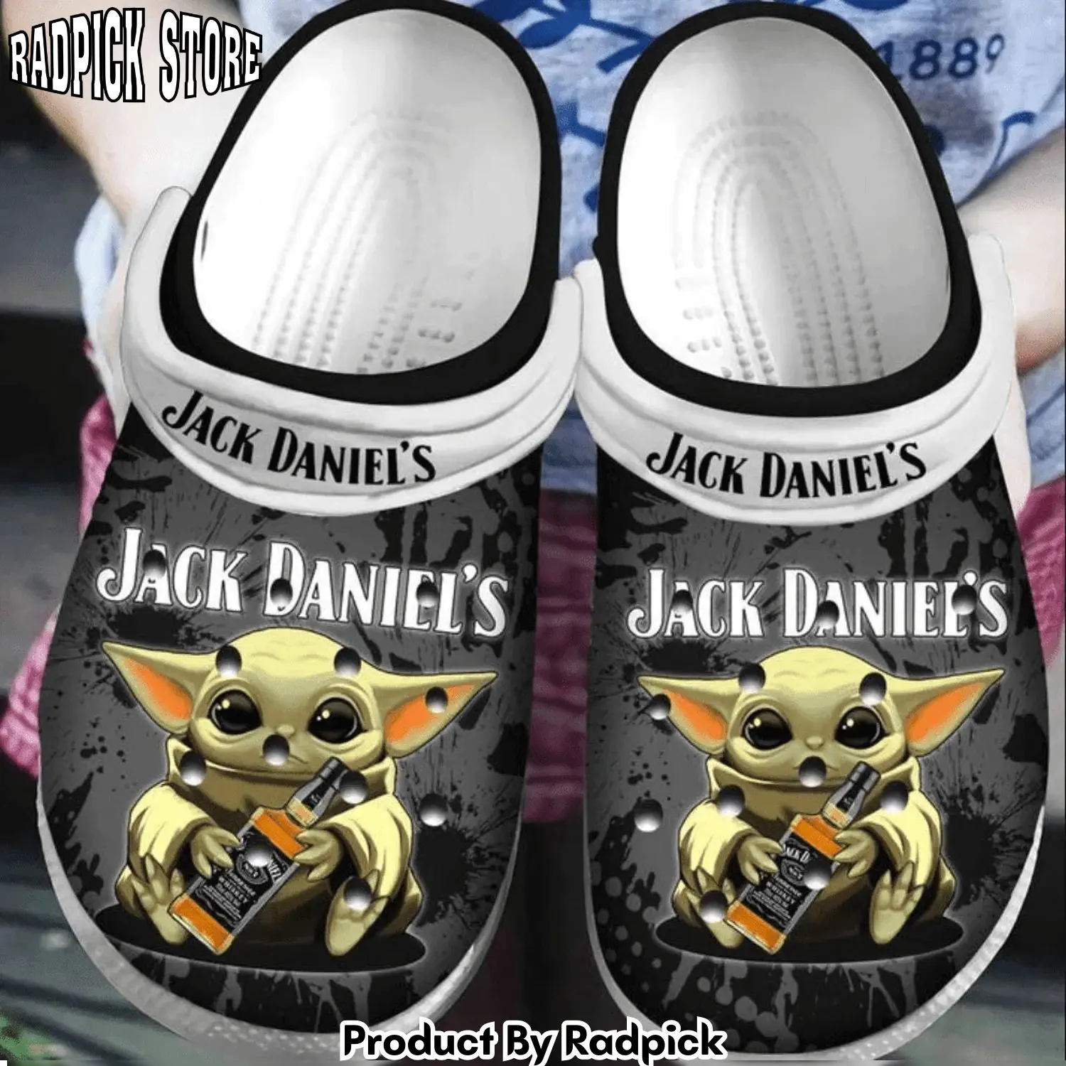 Radpick star wars baby yoda clogs shoes comfortable clogs shoes for men women rp6521236